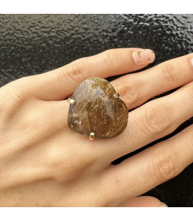 Anillo de Cuarzo Rutilado...