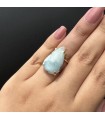 anillo Larimar Wire