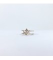 anillo Infinity Square Doble Labradorita