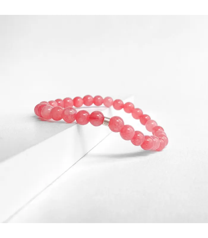 PULSERA BOLITAS STRAWBERRY