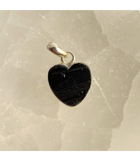 DIJE DE TURMALINA PETITE PLATA