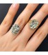 anillo Double Wire Pirita