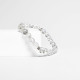 PULSERA BOLITAS CUARZO CRISTAL