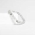 PULSERA BOLITAS CUARZO CRISTAL