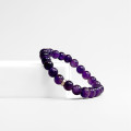 PULSERA BOLITAS AMATISTA