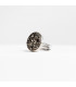 anillo Petite Pirita Plata