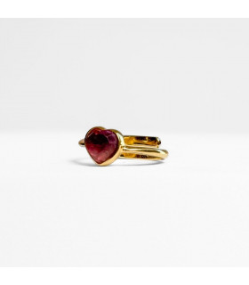 anillo Sweet heart Enchapado