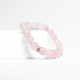 PULSERA BOLITAS CUARZO ROSA