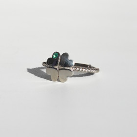 Anillo trevalie trenzado