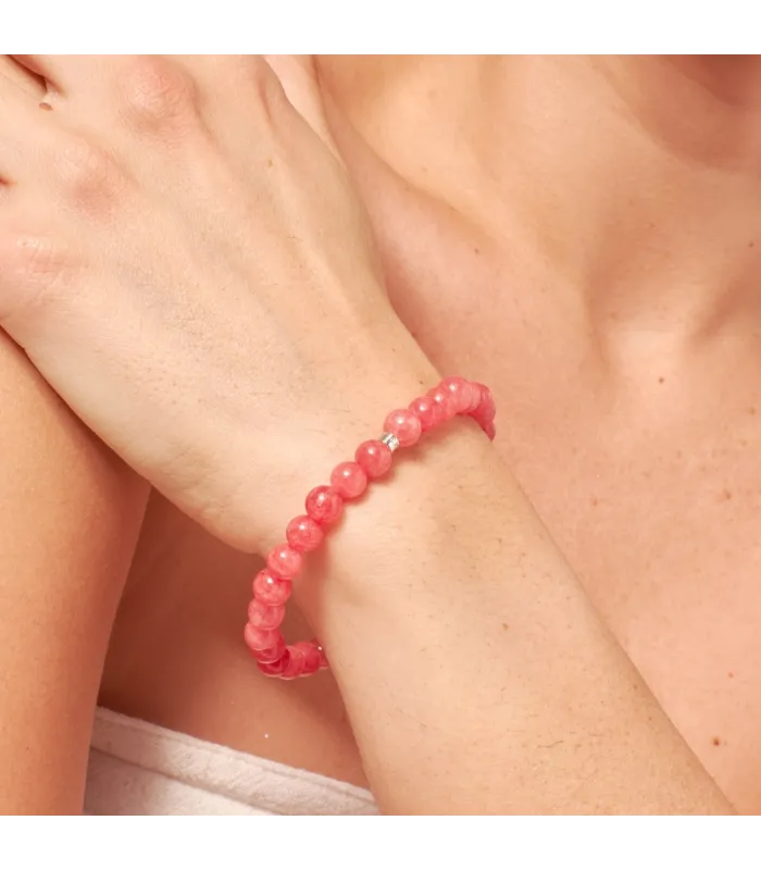 PULSERA BOLITAS STRAWBERRY