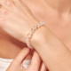 PULSERA BOLITAS CUARZO CRISTAL