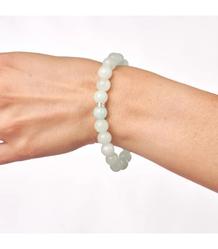 PULSERA BOLITAS AMAZONITA