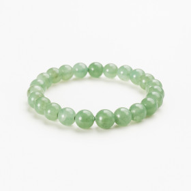 PULSERA BOLITAS CUARZO VERDE