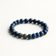 PULSERA BOLITAS LAPISLAZULI