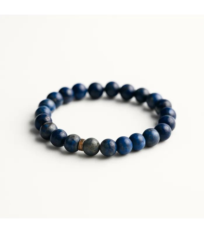 PULSERA BOLITAS LAPISLAZULI