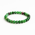 PULSERA BOLITAS RUBIZOICITA