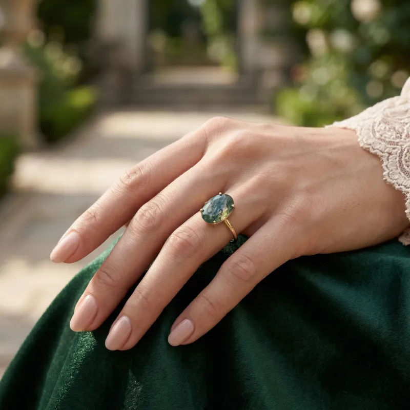 ANILLO AGATA MUSGO