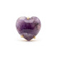 ANILLO CURVED HEART FACETADO - AMATISTA
