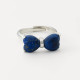 ANILLO LENGUAJE DEL CORAZON PLATA - LAPISLÁZULI