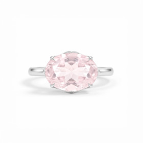 ANILLO DIMENSIONES CUARZO ROSA