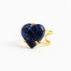ANILLO CURVED HEART - SODALITA