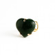 ANILLO CURVED HEART - ONIX