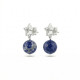 ARETES STAR BORN PLATA - LAPISLÁZULI