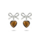 ARETES MAGIC GIFT PLATA - OJO DE TIGRE