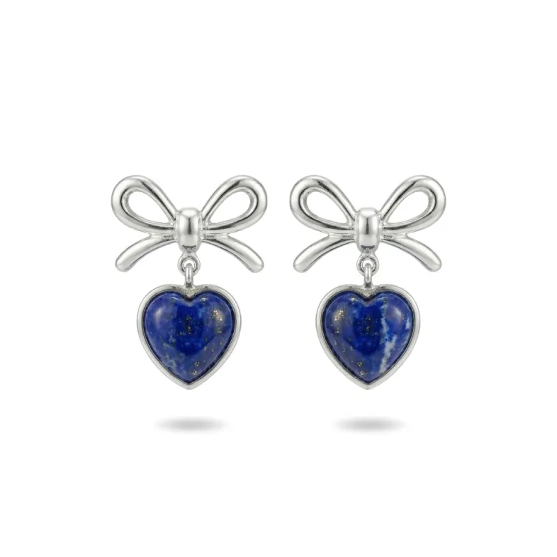 ARETES MAGIC GIFT PLATA - LAPISLÁZULI