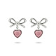 ARETES MAGIC GIFT PLATA - RODONITA