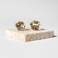 ARETES CURVED HEART - CUARZO CRISTAL