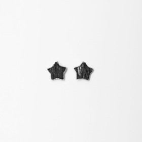 ARETES PETITE TURMALINA PLATA - ESTRELLA