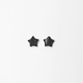 ARETES PETITE TURMALINA PLATA - ESTRELLA