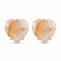 ARETES CURVED HEART FACETADO - GOLDEN HEALER