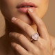 ANILLO YVONNE CUARZO ROSA