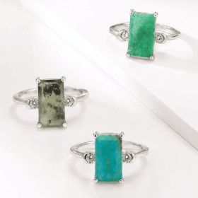 Anillo Sabiduria de Opalo Andino