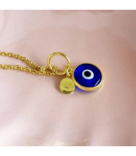 Dije Ojo Turco Azul