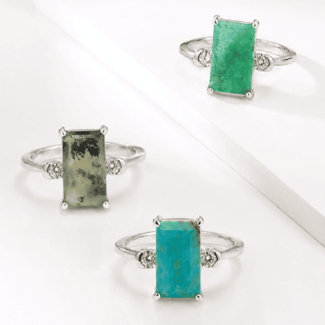 Anillo Sabiduría de Ópalo Andino